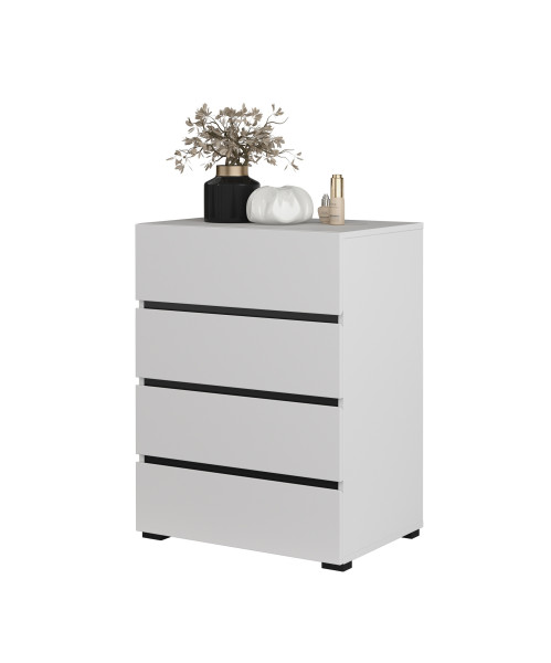 Komoda INCROCIO 59,7x78,3x40 cm Biała, 7937780