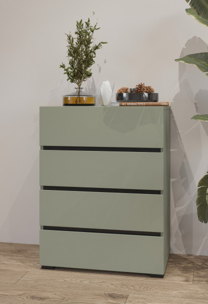 Komoda INCROCIO 59,7x78,3x40 cm Odcienie zieleni, 7937782