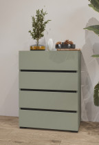 Komoda INCROCIO 59,7x78,3x40 cm Odcienie zieleni