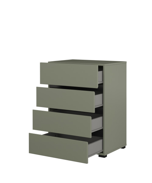 Komoda INCROCIO 59,7x78,3x40 cm Odcienie zieleni, 7937783