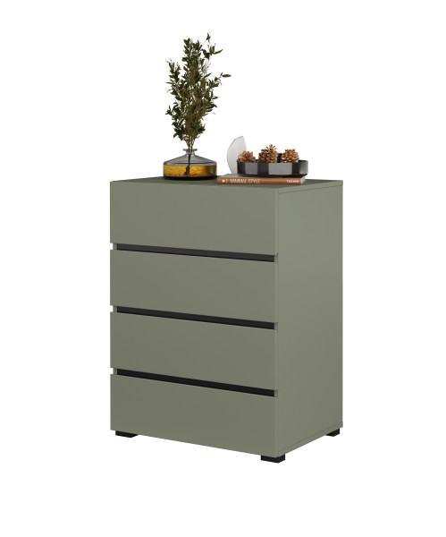 Komoda INCROCIO 59,7x78,3x40 cm Odcienie zieleni, 7937786