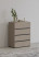 Komoda INCROCIO 59,7x78,3x40 cm Odcienie beżu, 7937804