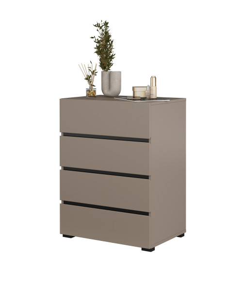 Komoda INCROCIO 59,7x78,3x40 cm Odcienie beżu, 7937805