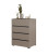 Komoda INCROCIO 59,7x78,3x40 cm Odcienie beżu, 7937805