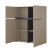 Komoda INCROCIO 119x139x40 cm Odcienie beżu, 7937881