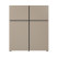 Komoda INCROCIO 119x139x40 cm Odcienie beżu, 7937884