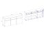 Komoda INCROCIO 180x78x40 cm Odcienie zieleni, 7937908
