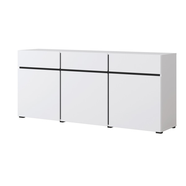 Komoda INCROCIO 180x78x40 cm Biała, 7937935