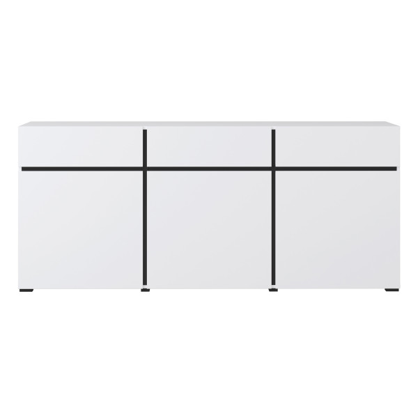 Komoda INCROCIO 180x78x40 cm Biała, 7937939