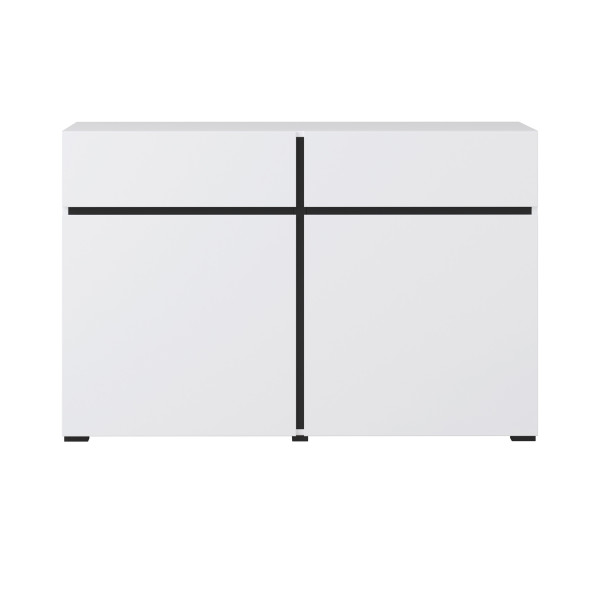 Komoda INCROCIO 119x78x40 cm Biała, 7937950