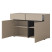 Komoda INCROCIO 119x78x40 cm Odcienie beżu, 7937961