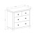 Komoda EVOLETTA 90x81x42 cm Zieleń, 7939831
