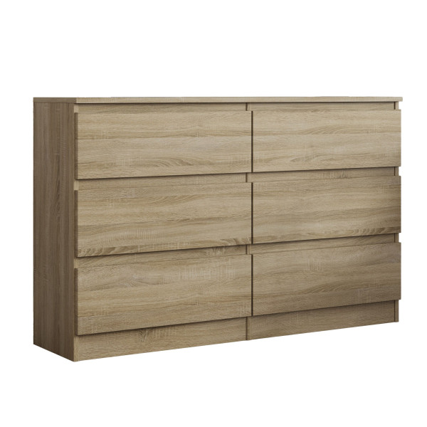 Komoda ALLEGRA 120x77x33 cm Dąb sonoma, 7939939