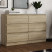Komoda ALLEGRA 120x77x33 cm Dąb sonoma, 7939941