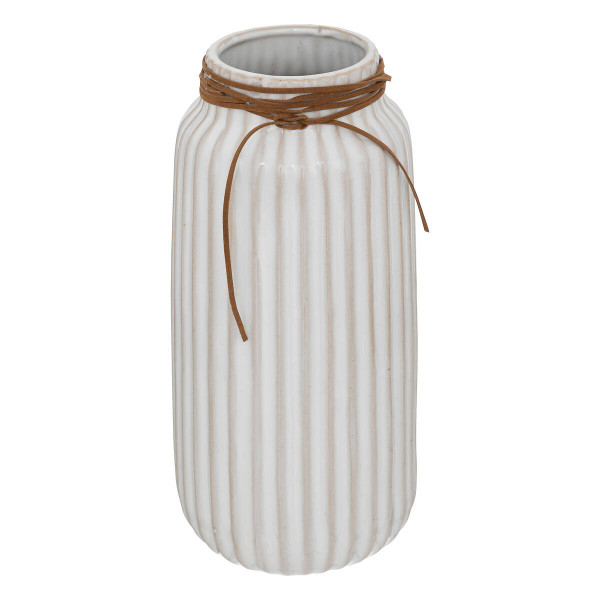 Ceramiczny wazon z ozdobnym rzemieniem, 28,5 cm, 794129
