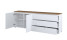 Komoda ORVO 199,9x67,9x34,5 cm Biała, 7945819