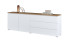 Komoda ORVO 199,9x67,9x34,5 cm Biała, 7945822