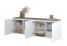 Komoda ORVO 199,9x67,9x34,5 cm Biała, 7945839