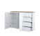 Komoda ORVO 150x100,3x34,5 cm Biała, 7945842