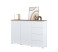 Komoda ORVO 150x100,3x34,5 cm Biała, 7945845