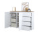 Komoda ORVO 150x100,3x34,5 cm Biała, 7945846