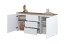 Komoda ORVO 150x67,9x34,5 cm Biała, 7945853