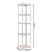 Regał magazynowy, metalowy 180x40x40 cm 5 półek udźwig 500 kg do piwnicy, 7961402