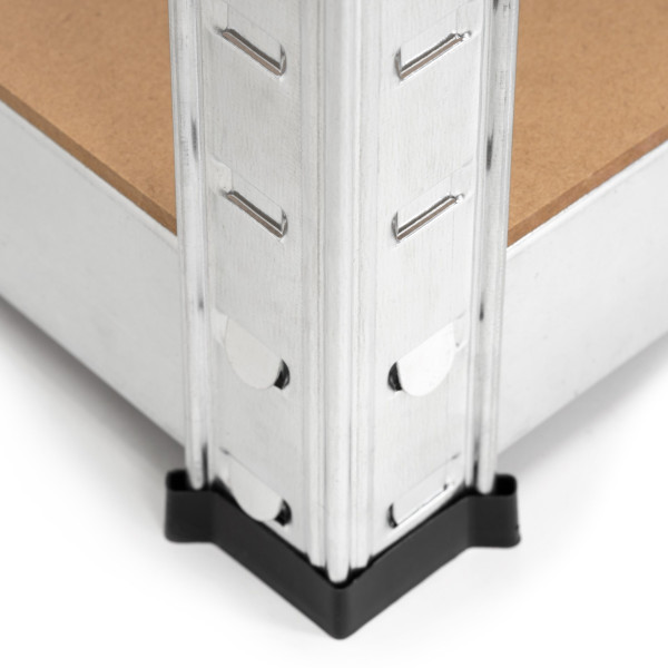 Regał magazynowy, metalowy 180x40x40 cm 5 półek udźwig 500 kg do piwnicy, 7961406