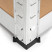 Regał magazynowy, metalowy 180x40x40 cm 5 półek udźwig 500 kg do piwnicy, 7961406