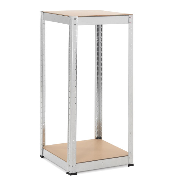 Regał magazynowy, metalowy 180x40x40 cm 5 półek udźwig 500 kg do piwnicy, 7961408