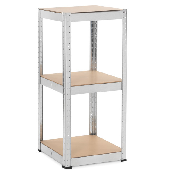 Regał magazynowy, metalowy 180x40x40 cm 5 półek udźwig 500 kg do piwnicy, 7961411
