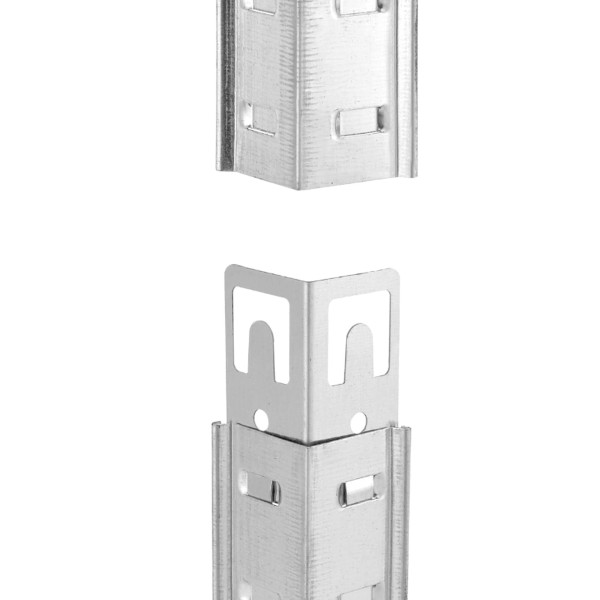 Regał magazynowy, metalowy 180x40x40 cm 5 półek udźwig 500 kg do piwnicy, 7961415