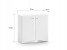 Komoda BLANC 09 2D 90cm biały połysk, 7971525