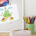 Ozdobna tablica magnetyczna w białej ramie, Mapa świata 100x70, 7986710