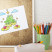 Magnetyczna tablica ozdobna w białej ramie, Antyczna mapa 100x70, 7988815