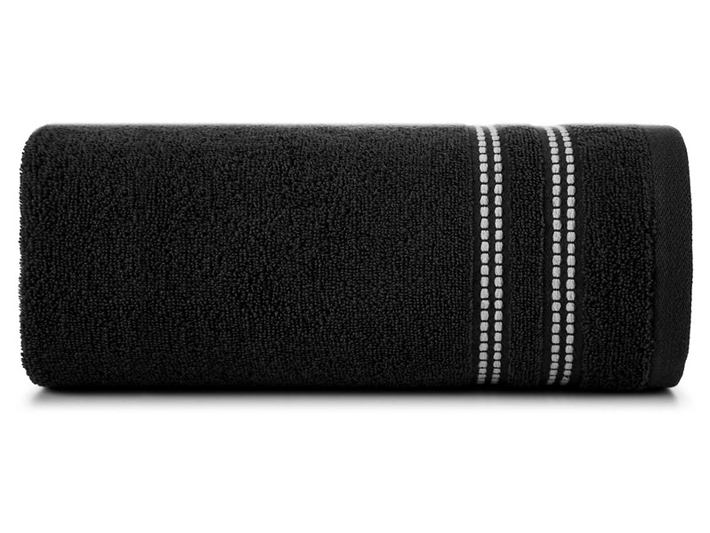 ręcznik Ally 30x50 cm czarny, 803826