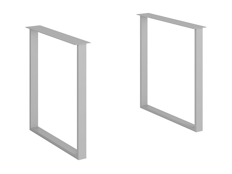 nogi metalowe proste kwadrat Vario Modern, 80535