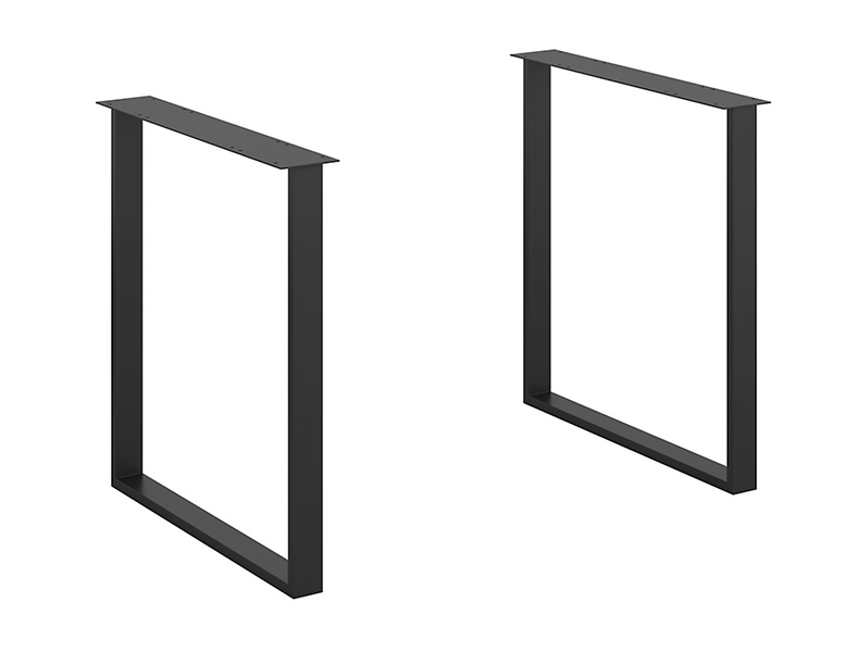 nogi metalowe proste kwadrat Vario Modern, 80536