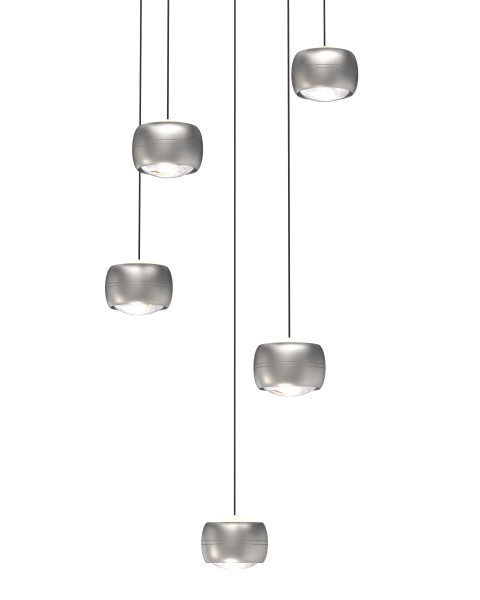 Lampa wisząca piątka okrągła Quiberon, 8054325