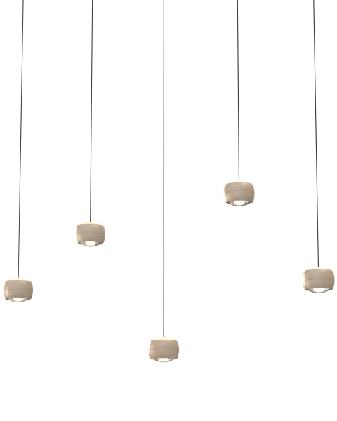 Lampa wisząca piątka prosta Quiberon, 8054339