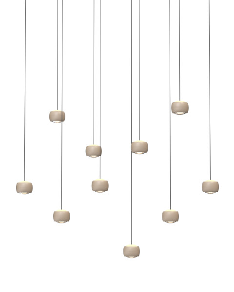 Lampa wisząca dziesiątka prosta Quiberon, 8055141