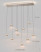 Lampa wisząca dziesiątka prosta Quiberon, 8055144