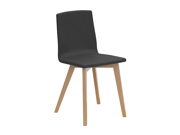 krzesło Vario 2, Kolor wybarwienia dąb naturalny, Tkanina Amore 22 Black, 80552