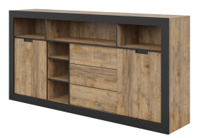 Produkt: Komoda DAVOR 220x109x45 cm Dąb
