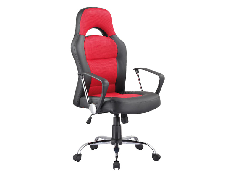 krzesło obrotowe czerwone Q-033, 80806