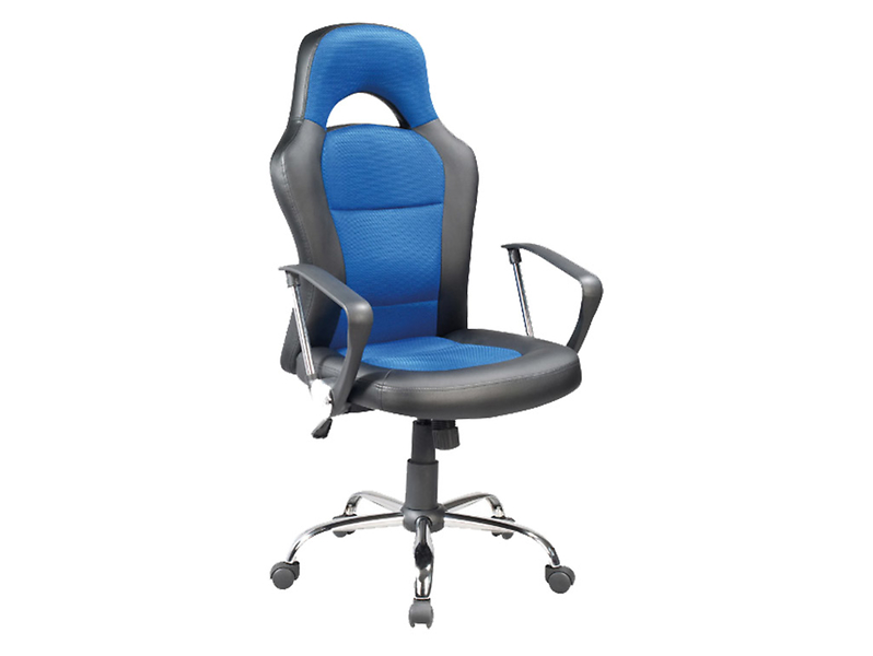 krzesło obrotowe niebieskie Q-033, 80807