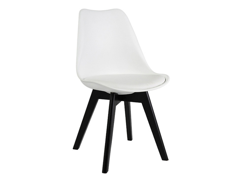 krzesło czarny/biały Kris II, 80860