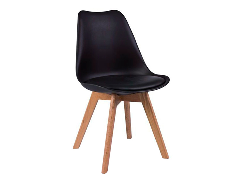krzesło dąb/czarny Kris, 80865