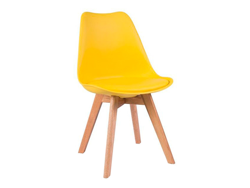 krzesło dąb/żółty Kris, 80866