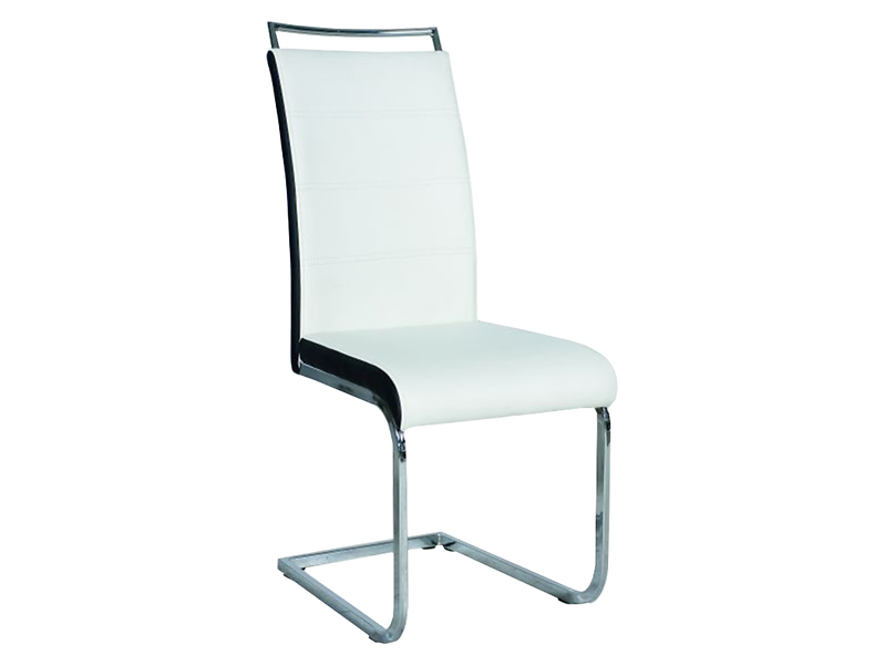 krzesło biały/czarny H-441, 80893